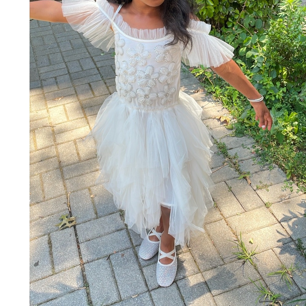 Tutu Du Monde White Girls Dress